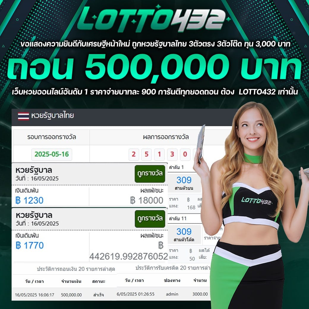 ถอนเงิน จ่ายไว โอนไว เว็บหวย สล็อต จ่ายจริง จ่ายชัวว์